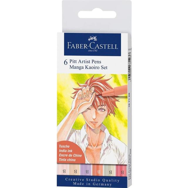 Ritpennset Faber Castell Artist Manga Kaoiro