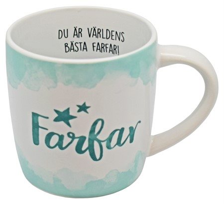 Enjoy Mugg Världens Bästa Farfar