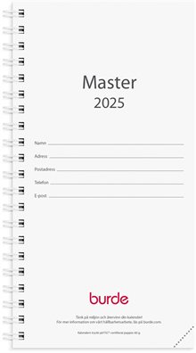 Kalender 2025 Master refill