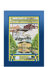 Sverigealmanackan 2025 A4 Vägg 21 x 30 cm